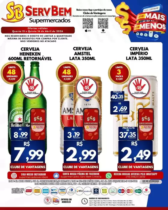 Catálogo ServBem | Encarte ServBem | 2026-04-15T00:00:00.000Z - 2026-04-16T00:00:00.000Z