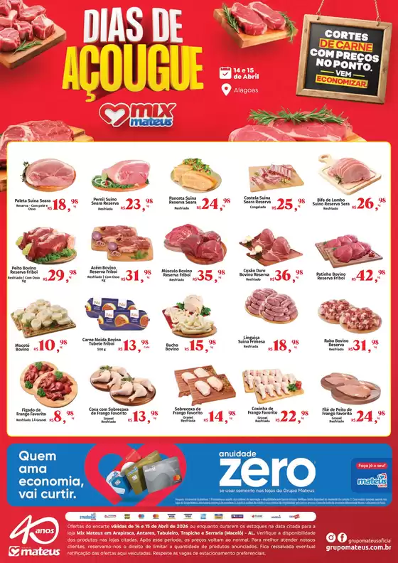 Catálogo Supermercados Mateus | Especial de Açougue | 2026-04-15T00:00:00.000Z - 2026-04-15T00:00:00.000Z