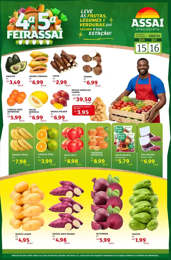 Catálogo Assaí Atacadista | Encarte Assaí Atacadista 46037 | 2026-04-15T00:00:00.000Z - 2026-04-16T00:00:00.000Z