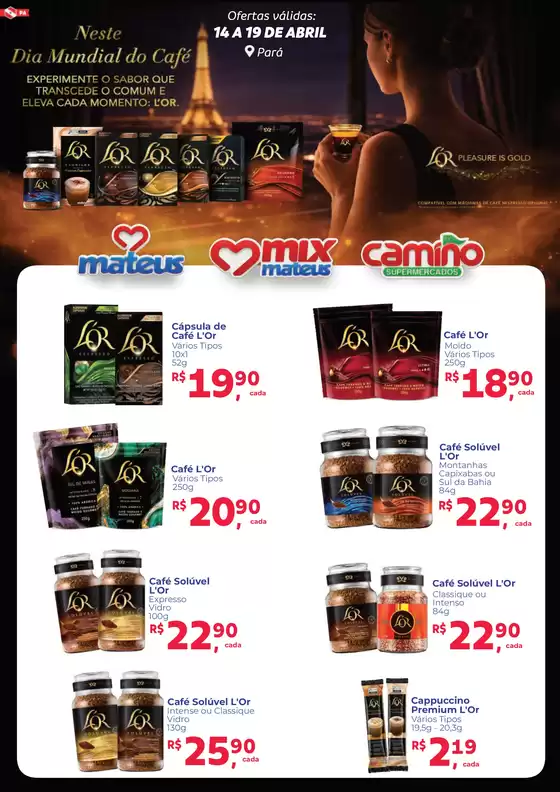 Catálogo Supermercados Mateus | Dia Mundial do Café - JDE | 2026-04-15T00:00:00.000Z - 2026-04-19T00:00:00.000Z