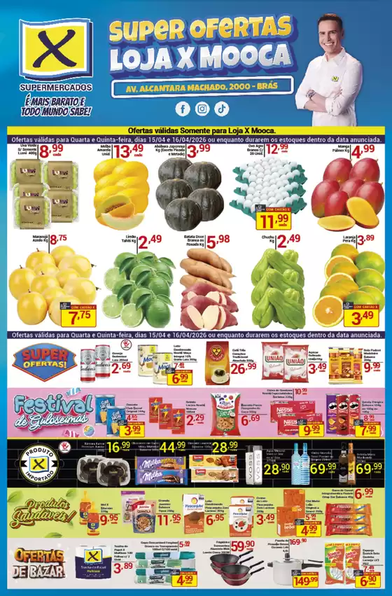 Catálogo X Supermercados | Ofertas exclusivas e pechinchas | 2026-04-15T00:00:00.000Z - 2026-04-16T00:00:00.000Z