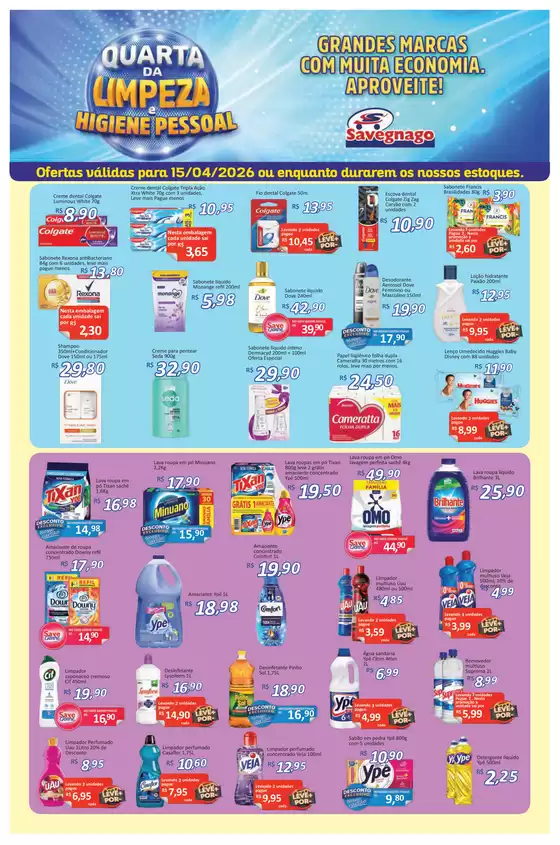 Catálogo Supermercado Savegnago | Ofertas do Savegnago Bebedouro | 2026-04-15T00:00:00.000Z - 2026-04-15T00:00:00.000Z