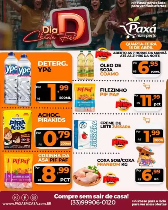 Catálogo Paxá Supermercados | Dia Cliente Fuel | 2026-04-15T00:00:00.000Z - 2026-04-15T00:00:00.000Z