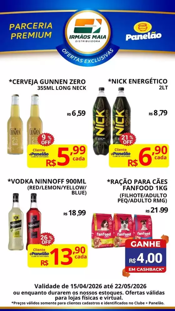 Catálogo Panelão Supermercados | Ofertas Exclusivas | 2026-04-16T00:00:00.000Z - 2026-05-22T00:00:00.000Z