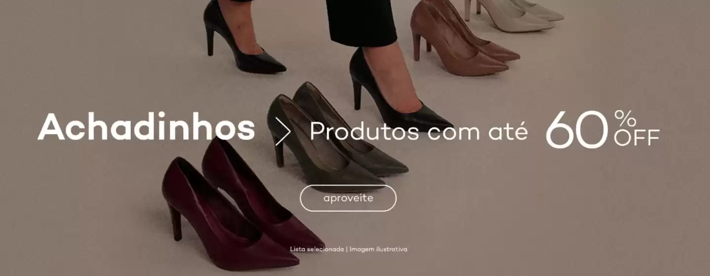 Catálogo Oscar Calçados | Até 60% off | 2026-04-16T00:00:00.000Z - 2026-05-16T00:00:00.000Z