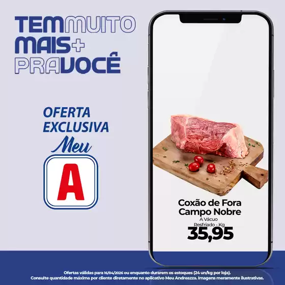 Catálogo Supermercados Andreazza | Encarte Supermercados Andreazza | 2026-04-16T00:00:00.000Z - 2026-04-16T00:00:00.000Z