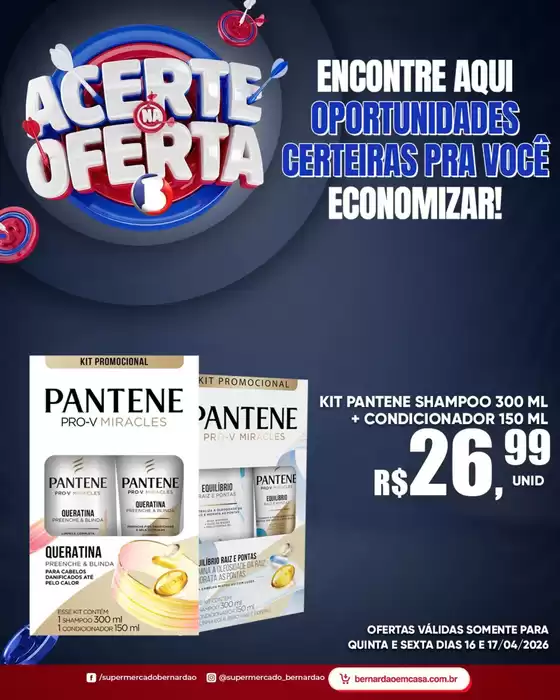 Catálogo Supermercado Bernardão | Encarte Supermercado Bernardão | 2026-04-16T00:00:00.000Z - 2026-04-17T00:00:00.000Z