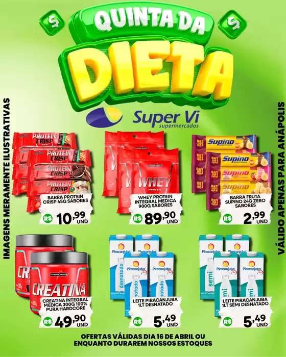 Catálogo Supervi Supermercados | Ótima oferta para caçadores de pechinchas | 2026-04-16T00:00:00.000Z - 2026-04-16T00:00:00.000Z