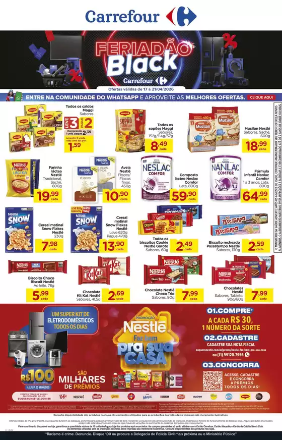 Catálogo Carrefour | Nossas melhores ofertas para você | 2026-04-17T00:00:00.000Z - 2026-04-21T00:00:00.000Z