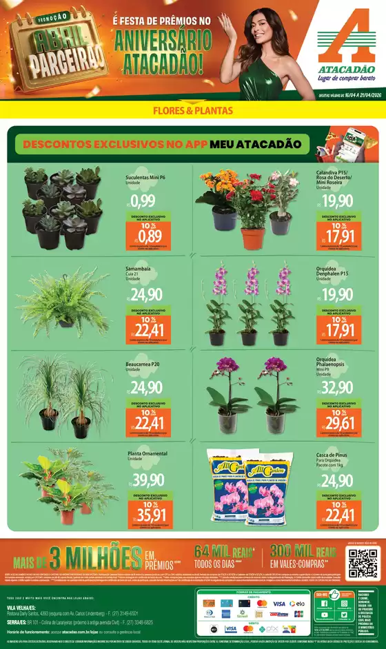 Catálogo Atacadão | Atacadão - Flores & Plantas | 2026-04-16T00:00:00.000Z - 2026-04-21T00:00:00.000Z
