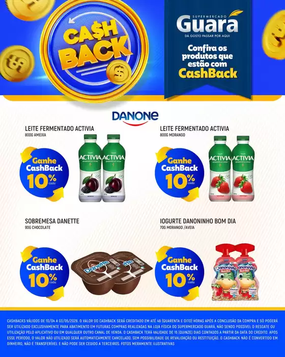 Catálogo Supermercado Guará | Ofertas para caçadores de pechinchas | 2026-04-10T00:00:00.000Z - 2026-05-03T00:00:00.000Z