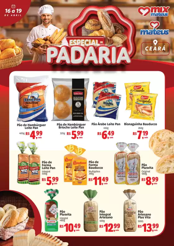 Catálogo Supermercados Mateus | Especial Padaria | 2026-04-16T00:00:00.000Z - 2026-04-19T00:00:00.000Z