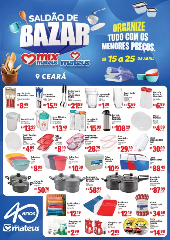 Catálogo Supermercados Mateus | Saldão de Bazar | 2026-04-16T00:00:00.000Z - 2026-04-25T00:00:00.000Z