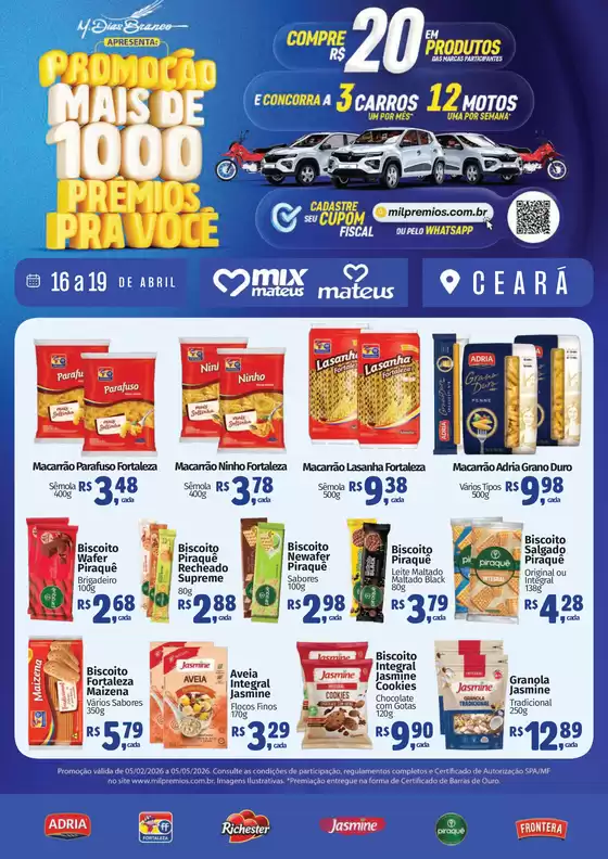 Catálogo Supermercados Mateus | Exclusivo M Dias | 2026-04-16T00:00:00.000Z - 2026-04-19T00:00:00.000Z