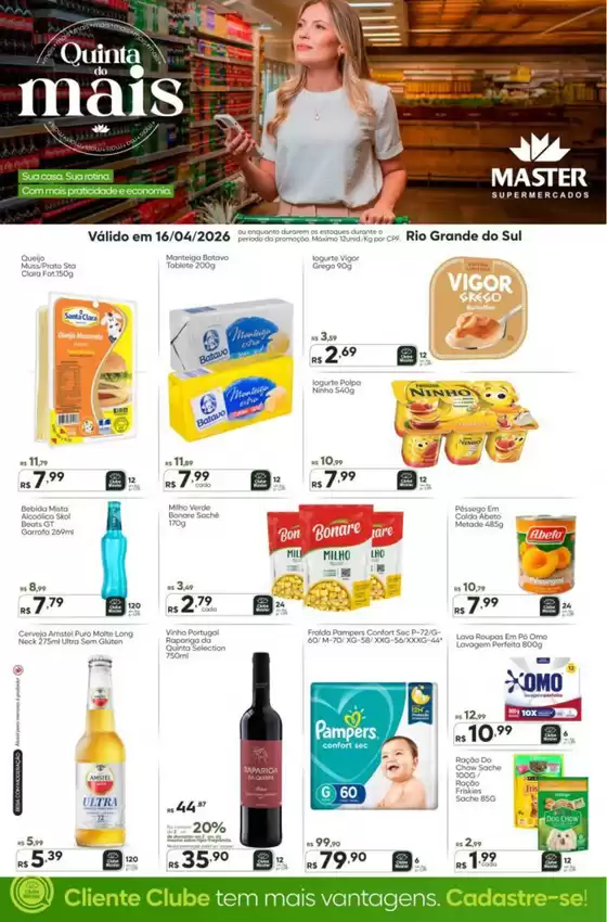 Catálogo Master Supermercados | Quinta do mais RS | 2026-04-16T00:00:00.000Z - 2026-04-16T00:00:00.000Z