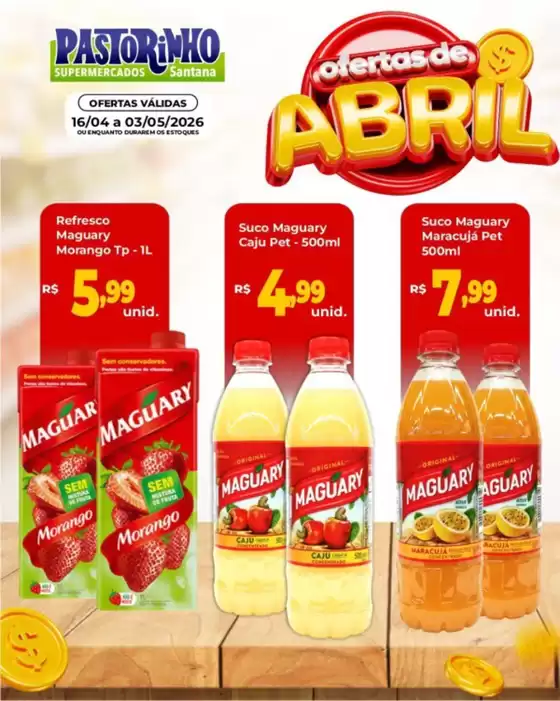 Catálogo Supermercado Pastorinho | Nossas melhores pechinchas | 2026-04-16T00:00:00.000Z - 2026-05-03T00:00:00.000Z