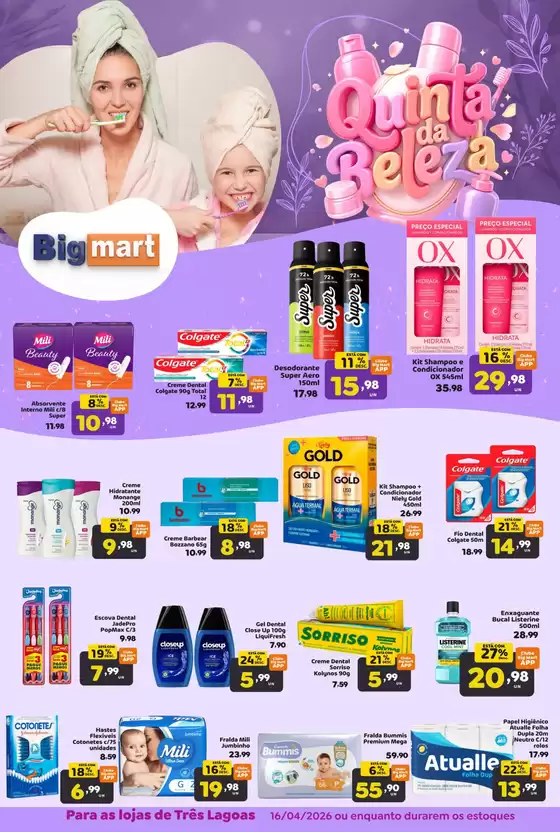 Catálogo Bigmart | Ótima oferta para todos os clientes | 2026-04-16T00:00:00.000Z - 2026-04-16T00:00:00.000Z