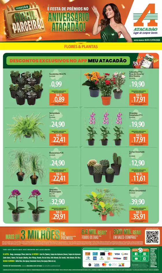 Catálogo Atacadão em Rio de Janeiro | Atacadão - Flores & Plantas | 2026-04-16T00:00:00.000Z - 2026-04-21T00:00:00.000Z