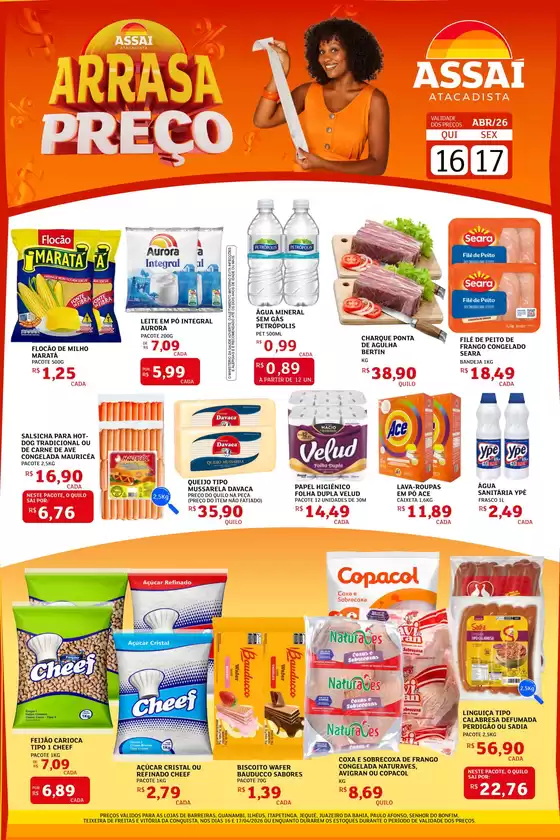 Catálogo Assaí Atacadista | Encarte Assaí Atacadista 46097-670 | 2026-04-16T00:00:00.000Z - 2026-04-17T00:00:00.000Z