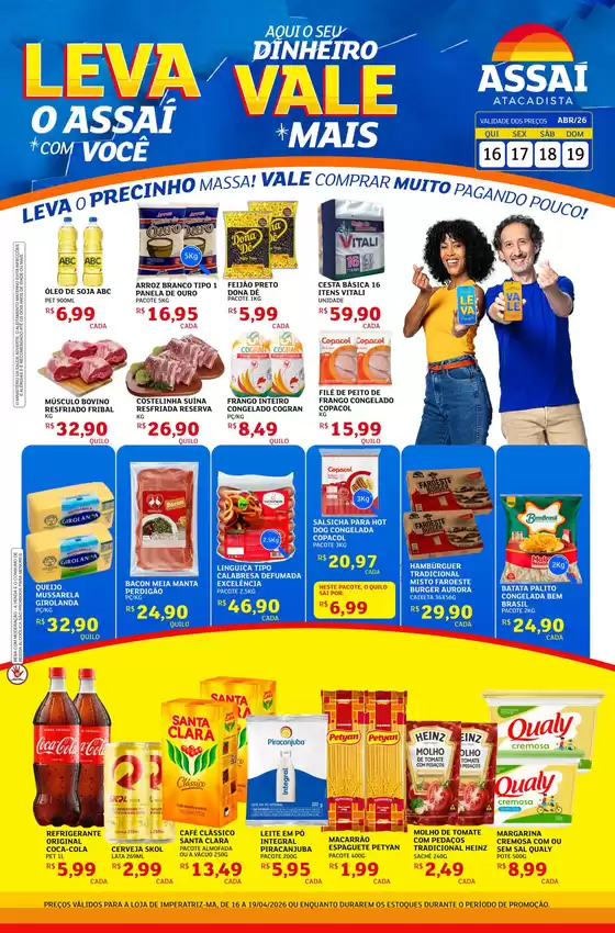 Catálogo Assaí Atacadista | Encarte Assaí Atacadista 45912-83 | 2026-04-16T00:00:00.000Z - 2026-04-19T00:00:00.000Z