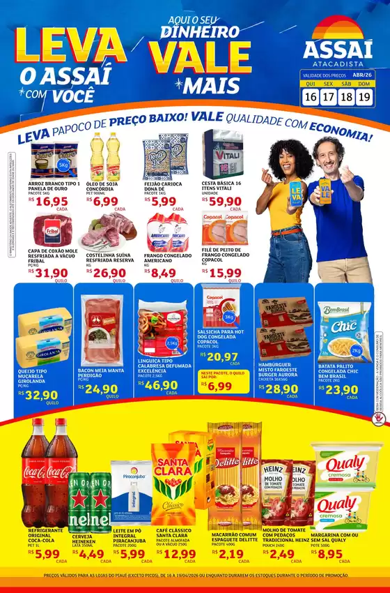 Catálogo Assaí Atacadista | Encarte Assaí Atacadista 45912-532 | 2026-04-16T00:00:00.000Z - 2026-04-19T00:00:00.000Z