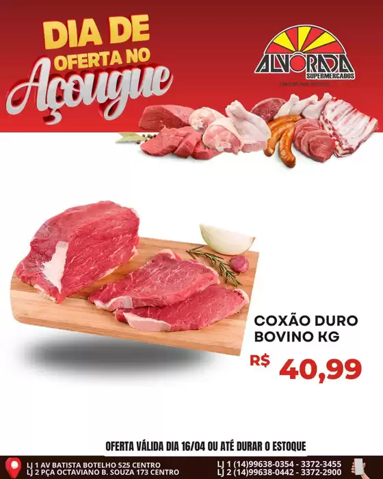 Catálogo Alvorada Supermercados | Melhores ofertas para todos os clientes | 2026-04-16T00:00:00.000Z - 2026-04-16T00:00:00.000Z