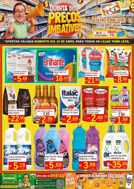 Catálogo Tome Leve | Descubra ofertas atraentes | 2026-04-16T00:00:00.000Z - 2026-04-16T00:00:00.000Z