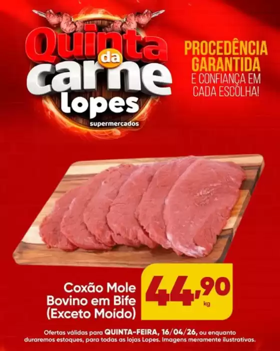 Catálogo Lopes Supermercados | QUINTA DA CARNE LOPES | 2026-04-16T00:00:00.000Z - 2026-04-16T00:00:00.000Z