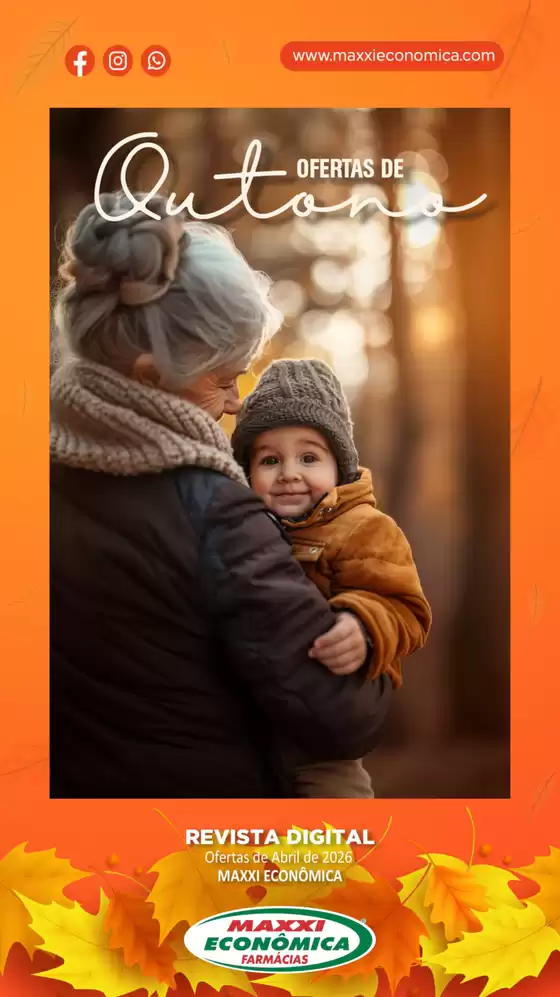 Catálogo Maxxi Econômica Farmácias | Ofertas de qutono | 2026-04-16T00:00:00.000Z - 2026-04-30T00:00:00.000Z