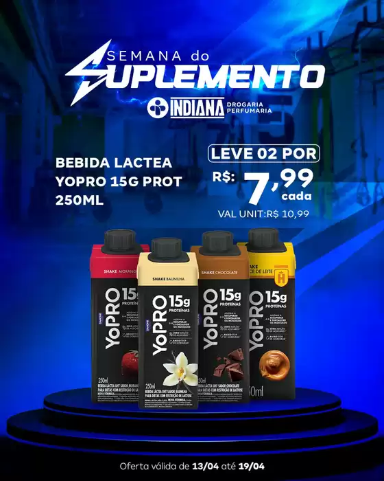 Catálogo Farmácia Indiana | Semana do suplemento ! | 2026-04-17T00:00:00.000Z - 2026-04-19T00:00:00.000Z