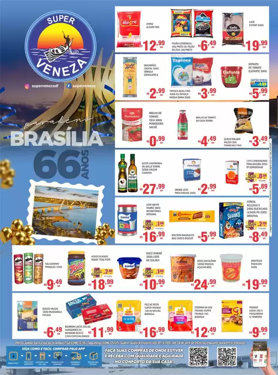 Catálogo Super Veneza | Encarte Super Veneza | 2026-04-17T00:00:00.000Z - 2026-04-24T00:00:00.000Z