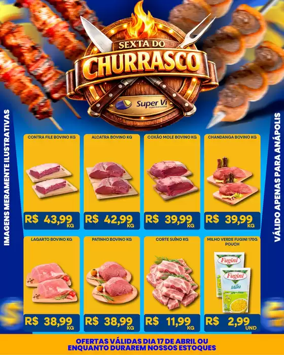Catálogo Supervi Supermercados | Encarte Supervi Supermercados | 2026-04-17T00:00:00.000Z - 2026-04-17T00:00:00.000Z