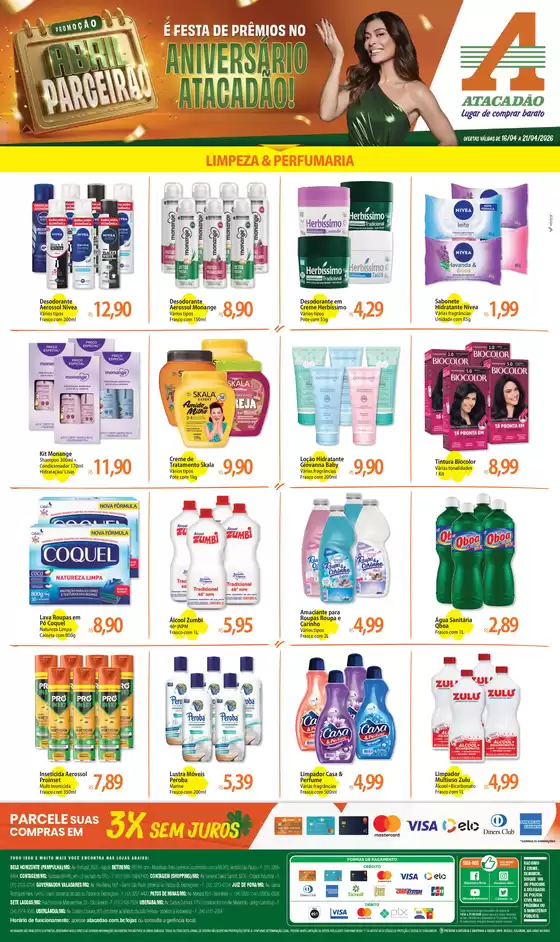 Catálogo Atacadão | Atacadão - Limpeza e Perfumaria | 2026-04-17T00:00:00.000Z - 2026-04-21T00:00:00.000Z