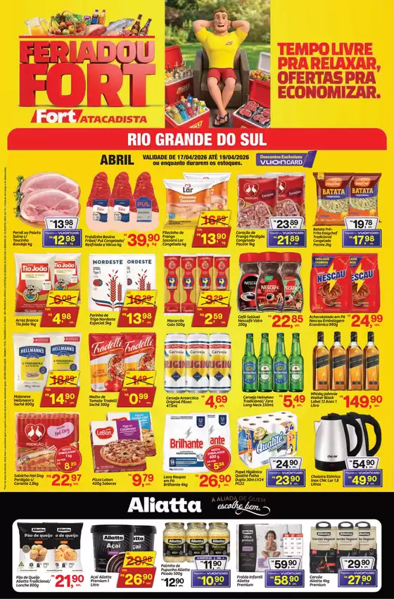 Catálogo Fort Atacadista em Novo Cruzeiro | RS Fort Fim de Semana 17 a 19 ABR 26 Final | 2026-04-17T00:00:00.000Z - 2026-04-19T00:00:00.000Z