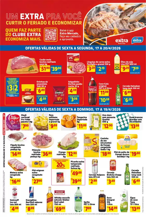 Catálogo Extra | Descubra ofertas atraentes | 2026-04-17T00:00:00.000Z - 2026-04-20T00:00:00.000Z