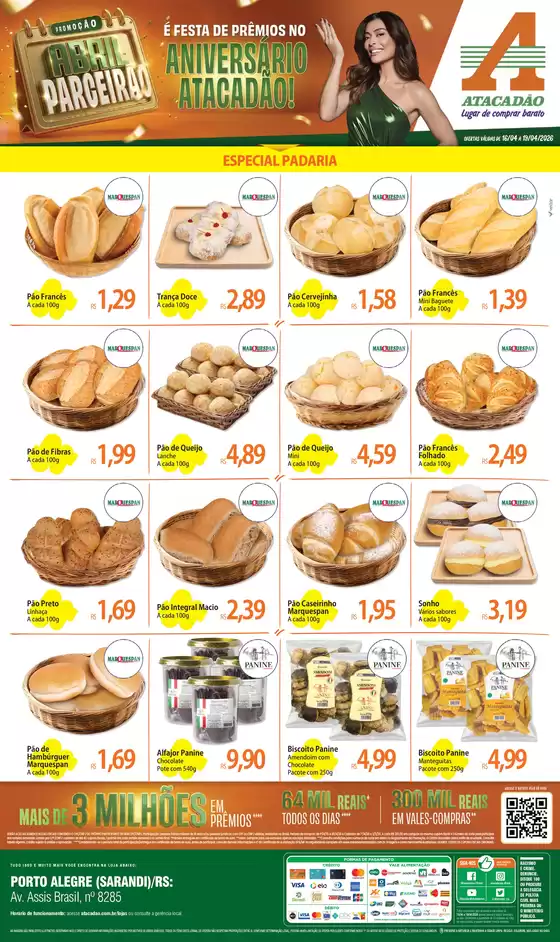 Catálogo Atacadão | Atacadão - Padaria | 2026-04-17T00:00:00.000Z - 2026-04-19T00:00:00.000Z