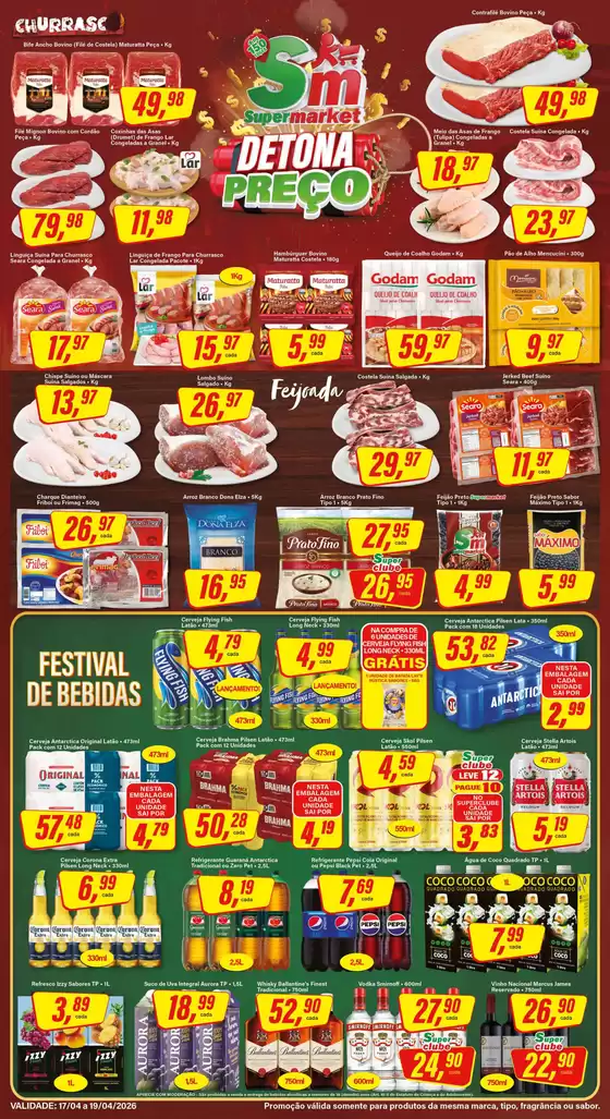 Catálogo Rede Supermarket | Encarte 17 19 | 2026-04-17T00:00:00.000Z - 2026-04-19T00:00:00.000Z