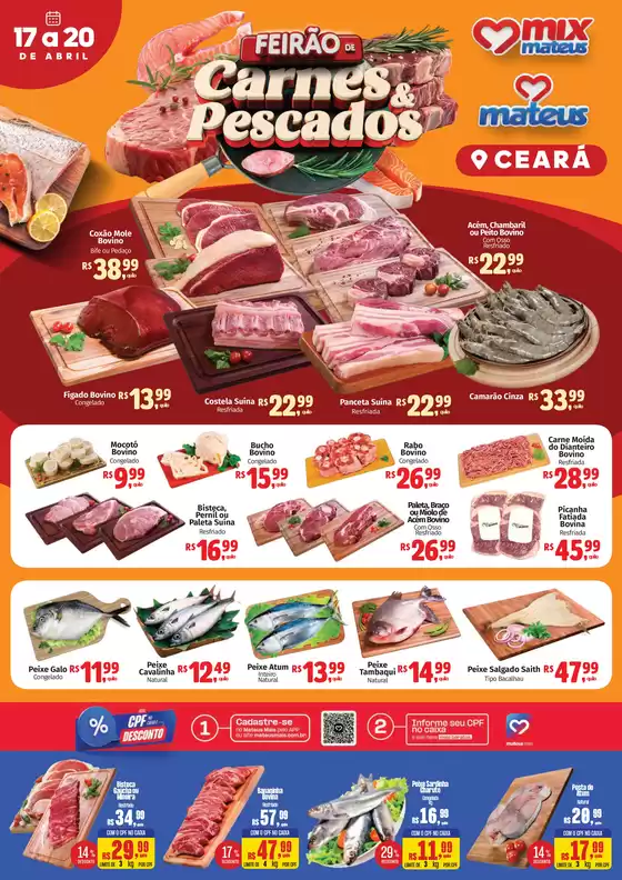 Catálogo Supermercados Mateus | Feirão Carnes e Pescados | 2026-04-16T00:00:00.000Z - 2026-04-20T00:00:00.000Z