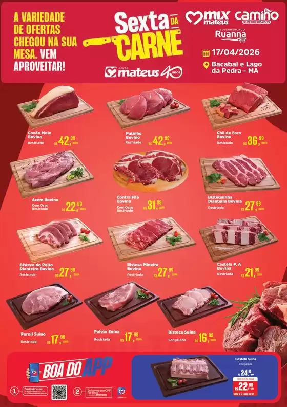 Catálogo Supermercados Mateus | Sexta da Carne | 2026-04-16T00:00:00.000Z - 2026-04-17T00:00:00.000Z