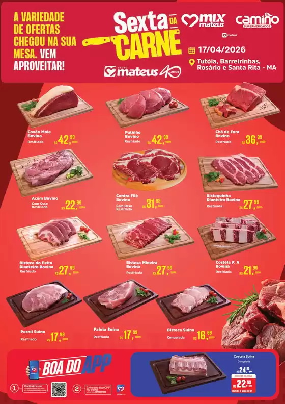 Catálogo Supermercados Mateus | Sexta da Carne | 2026-04-16T00:00:00.000Z - 2026-04-17T00:00:00.000Z