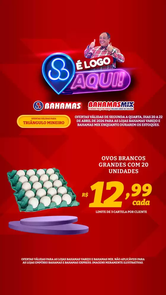 Catálogo Bahamas Supermercados | Ofertas | 2026-04-20T00:00:00.000Z - 2026-04-22T00:00:00.000Z