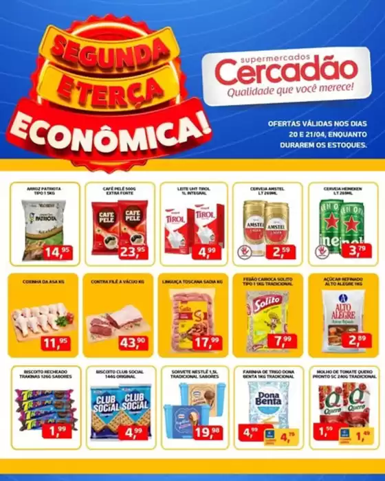 Catálogo Cercadão | Segunda E Terça  | 2026-04-20T00:00:00.000Z - 2026-04-21T00:00:00.000Z