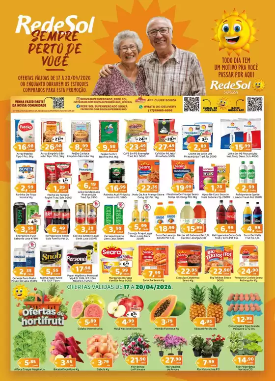 Catálogo Rede Sol | Promoções especiais em andamento | 2026-04-17T00:00:00.000Z - 2026-04-20T00:00:00.000Z
