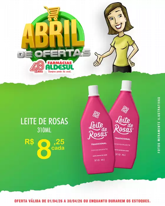 Catálogo Farmácia Aldesul | Promoções especiais em andamento | 2026-04-01T00:00:00.000Z - 2026-04-30T00:00:00.000Z