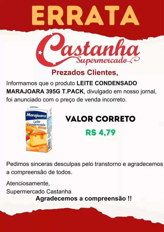 Catálogo Supermercado Castanha | Encarte Supermercado Castanha | 2026-04-20T00:00:00.000Z - 2026-04-27T00:00:00.000Z