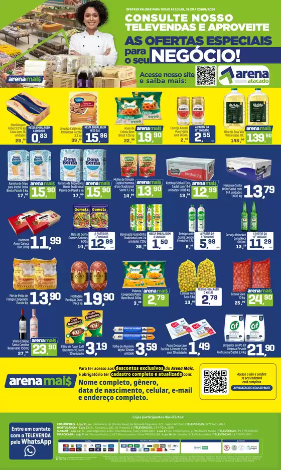 Catálogo Arena Atacado em Guarulhos | Jornal ofertas | 2026-04-20T00:00:00.000Z - 2026-04-23T00:00:00.000Z