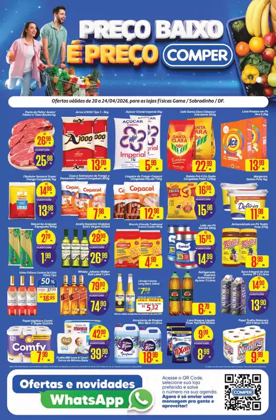 Catálogo Comper | Melhores ofertas e descontos | 2026-04-20T00:00:00.000Z - 2026-04-24T00:00:00.000Z
