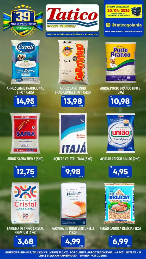 Catálogo Tatico | Ótima oferta para caçadores de pechinchas | 2026-04-20T00:00:00.000Z - 2026-04-20T00:00:00.000Z