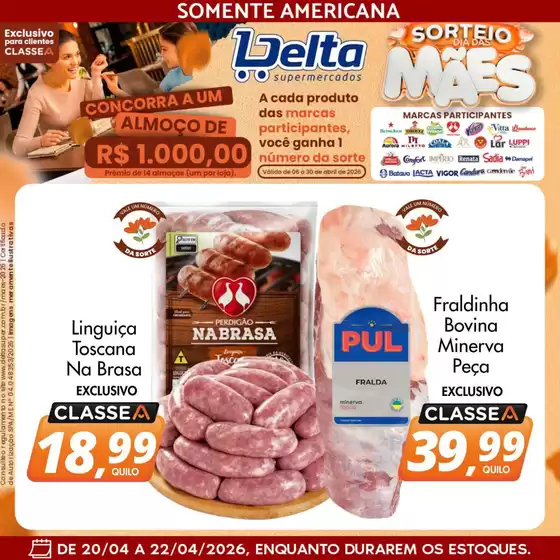 Catálogo Delta Supermercados | Ofertas especiais atraentes para todos | 2026-04-06T00:00:00.000Z - 2026-04-30T00:00:00.000Z