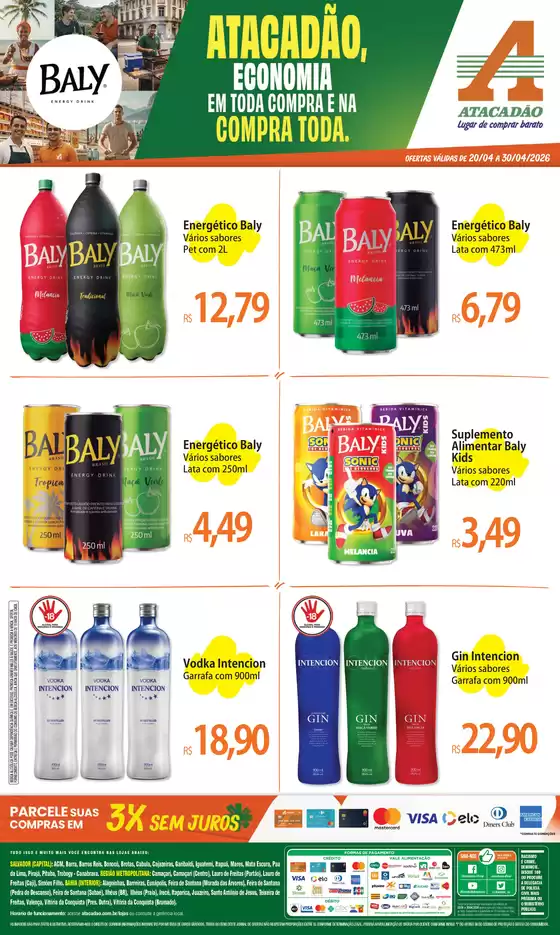 Catálogo Atacadão em Ferraz de Vasconcelos | Atacadão - Bebidas | 2026-04-20T00:00:00.000Z - 2026-04-30T00:00:00.000Z